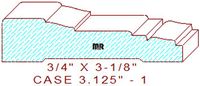 Door/Window Casing 3-1/8" - 1 Door/Window Casing 3-1/8" - 1