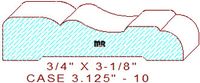 Door/Window Casing 3-1/8" - 10