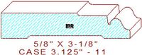 Door/Window Casing 3-1/8" - 11