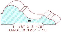 Door/Window Casing 3-1/8" - 13 Door/Window Casing 3-1/8" - 13