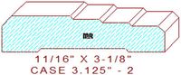 Door/Window Casing 3-1/8" - 2