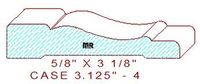 Door/Window Casing 3-1/8" - 4