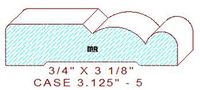 Door/Window Casing 3-1/8" - 5 Door/Window Casing 3-1/8" - 5