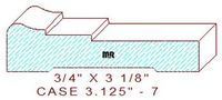 Door/Window Casing 3-1/8" - 7 Door/Window Casing 3-1/8" - 7
