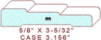 Door/Window Casing 3-5/32" Door/Window Casing 3-5/32"