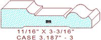 Door/Window Casing 3-3/16" - 3 Door/Window Casing 3-3/16" - 3