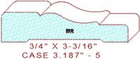 Door/Window Casing 3-3/16" - 5