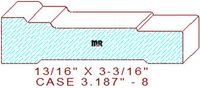 Door/Window Casing 3-3/16" - 8 Door/Window Casing 3-3/16" - 8