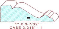 Door/Window Casing 3-7/32" - 1 Door/Window Casing 3-7/32" - 1