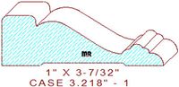 Door/Window Casing 3-7/32" - 1