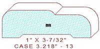 Door/Window Casing 3-7/32" - 13 Door/Window Casing 3-7/32" - 13