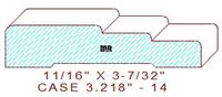 Door/Window Casing 3-7/32" - 14 Door/Window Casing 3-7/32" - 14