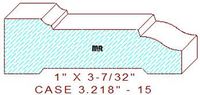 Door/Window Casing 3-7/32" - 15 Door/Window Casing 3-7/32" - 15