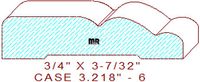 Door/Window Casing 3-7/32" - 6 Door/Window Casing 3-7/32" - 6