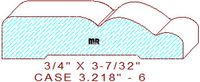 Door/Window Casing 3-7/32" - 6