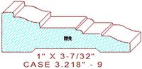 Door/Window Casing 3-7/32" - 9 Door/Window Casing 3-7/32" - 9
