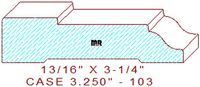 Door/Window Casing 3-1/4" - 103 Door/Window Casing 3-1/4" - 103