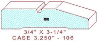 Door/Window Casing 3-1/4" - 106 Door/Window Casing 3-1/4" - 106