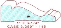 Door/Window Casing 3-1/4" - 115 Door/Window Casing 3-1/4" - 115