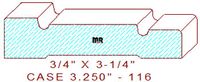 Door/Window Casing 3-1/4" - 116