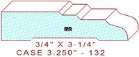 Door/Window Casing 3-1/4" - 132