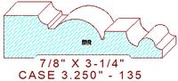 Door/Window Casing 3-1/4" - 135