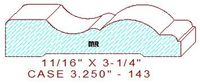 Door/Window Casing 3-1/4" - 143