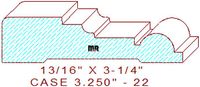 Door/Window Casing 3-1/4" - 22 Door/Window Casing 3-1/4" - 22