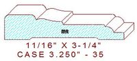 Door/Window Casing 3-1/4" - 35 Door/Window Casing 3-1/4" - 35