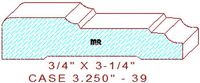 Door/Window Casing 3-1/4" - 39