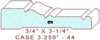 Door/Window Casing 3-1/4" - 44 Door/Window Casing 3-1/4" - 44