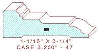 Door/Window Casing 3-1/4" - 47 Door/Window Casing 3-1/4" - 47