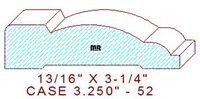 Door/Window Casing 3-1/4" - 52 Door/Window Casing 3-1/4" - 52