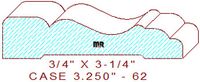 Door/Window Casing 3-1/4" - 62