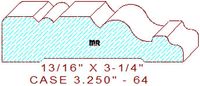 Door/Window Casing 3-1/4" - 64 Door/Window Casing 3-1/4" - 64