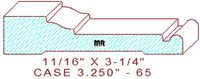 Door/Window Casing 3-1/4" - 65 Door/Window Casing 3-1/4" - 65