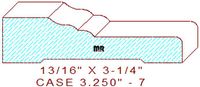 Door/Window Casing 3-1/4" - 7