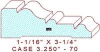 Door/Window Casing 3-1/4" - 70 Door/Window Casing 3-1/4" - 70
