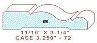 Door/Window Casing 3-1/4" - 72 Door/Window Casing 3-1/4" - 72