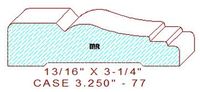 Door/Window Casing 3-1/4" - 77 Door/Window Casing 3-1/4" - 77