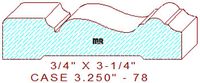 Door/Window Casing 3-1/4" - 78 Door/Window Casing 3-1/4" - 78