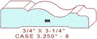 Door/Window Casing 3-1/4" - 8