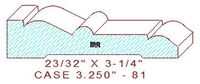 Door/Window Casing 3-1/4" - 81