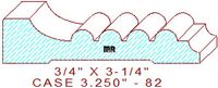 Door/Window Casing 3-1/4" - 82 Door/Window Casing 3-1/4" - 82
