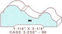 Door/Window Casing 3-1/4" - 90 Door/Window Casing 3-1/4" - 90
