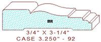 Door/Window Casing 3-1/4" - 92