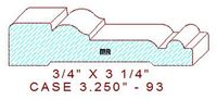 Door/Window Casing 3-1/4" - 93 Door/Window Casing 3-1/4" - 93