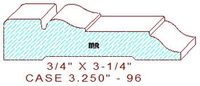 Door/Window Casing 3-1/4" - 96 Door/Window Casing 3-1/4" - 96