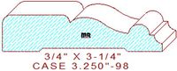 Door/Window Casing 3-1/4" - 98