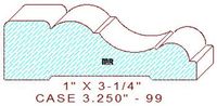 Door/Window Casing 3-1/4" - 99 Door/Window Casing 3-1/4" - 99